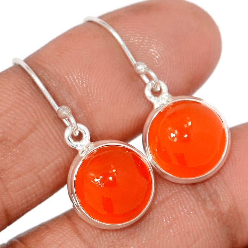 1.2" Carnelian Earrings - CRNE873