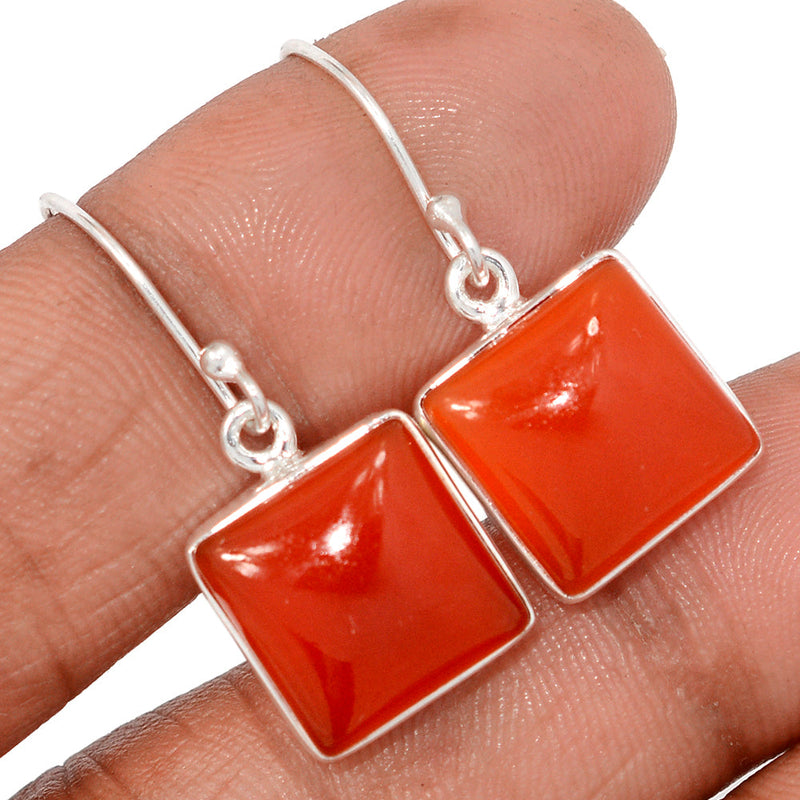 1.2" Carnelian Earrings - CRNE877