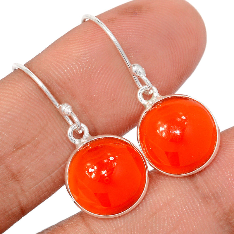 1.2" Carnelian Earrings - CRNE879
