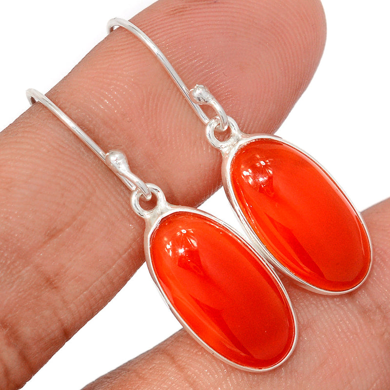 1.5" Carnelian Earrings - CRNE908