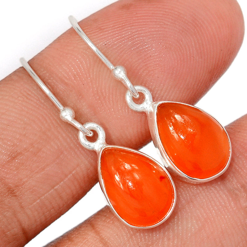 1.2" Carnelian Earrings - CRNE909