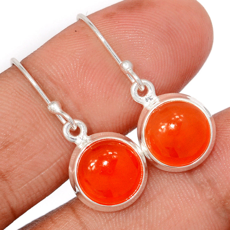 1.2" Carnelian Earrings - CRNE910