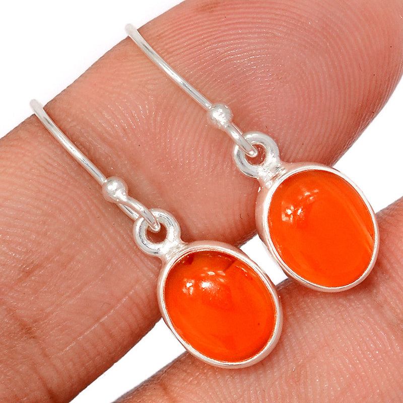 1.1" Carnelian Earrings - CRNE914