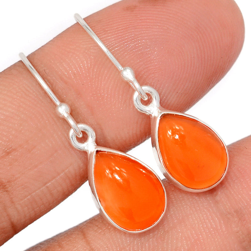 1.2" Carnelian Earrings - CRNE916