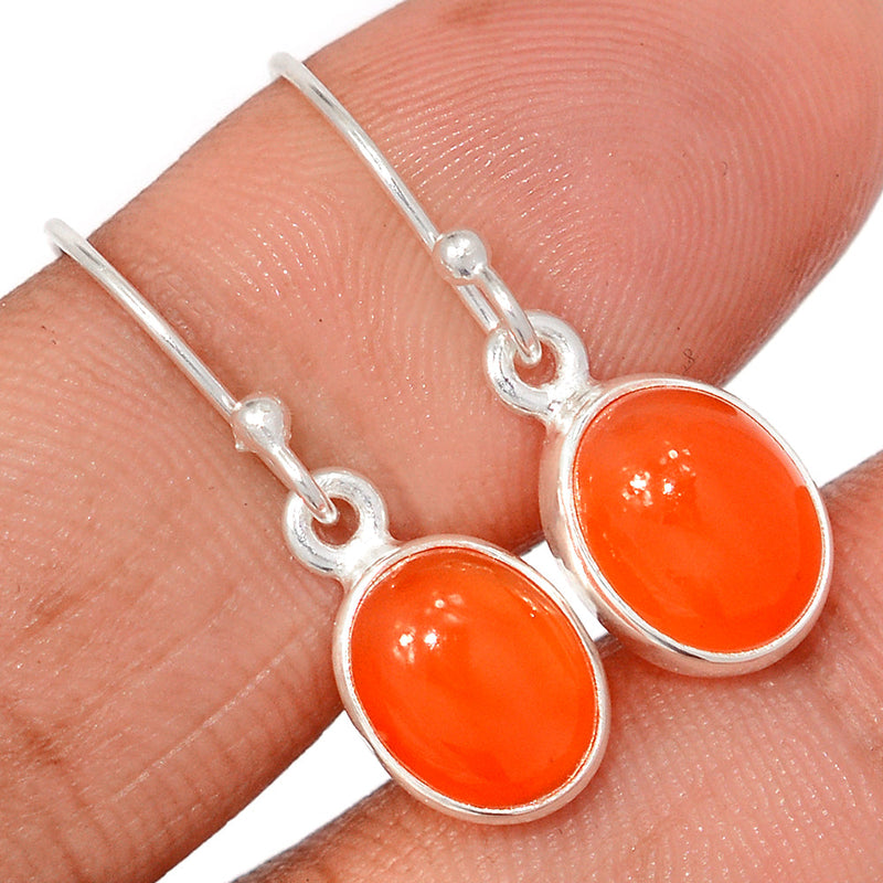 1.1" Carnelian Earrings - CRNE922
