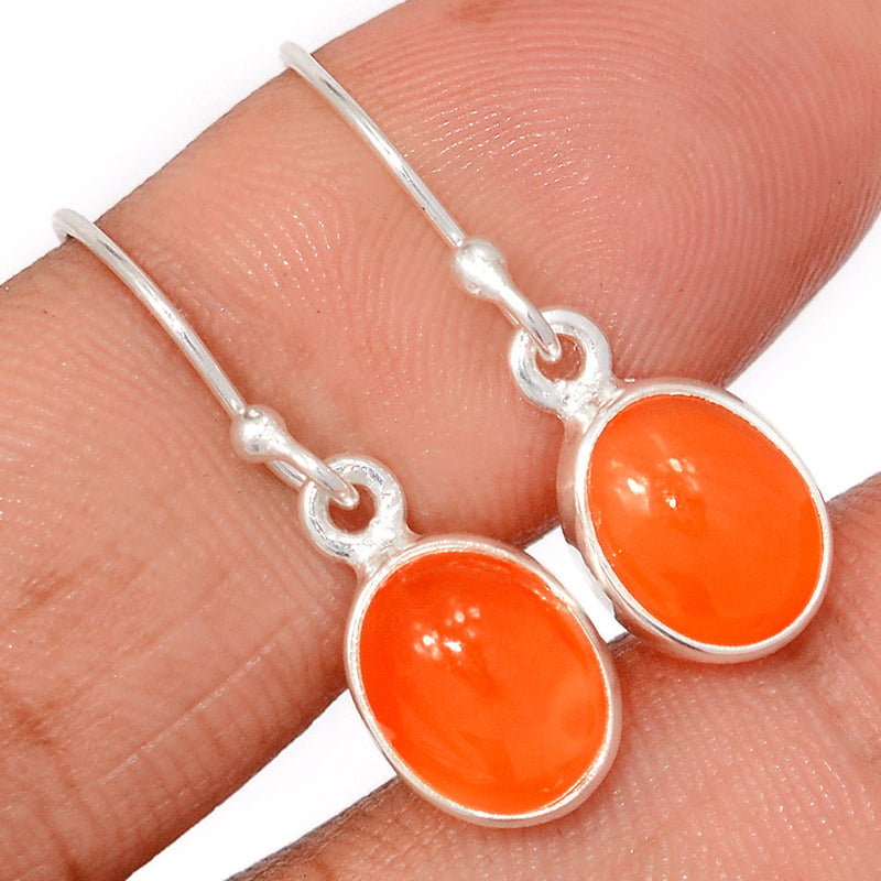 1.1" Carnelian Earrings - CRNE924