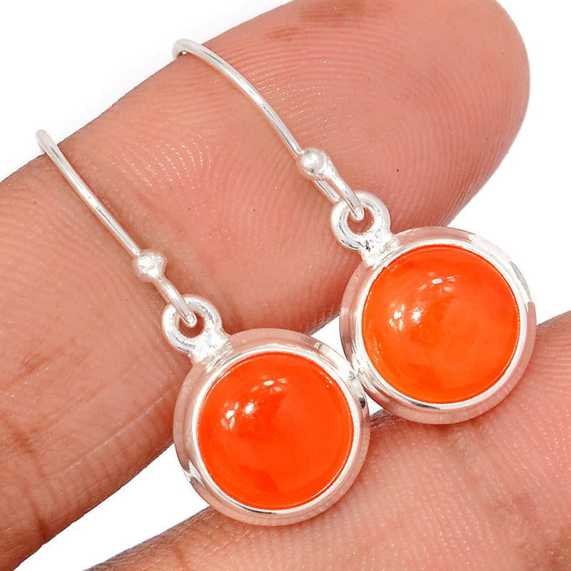 1.2" Carnelian Earrings - CRNE925