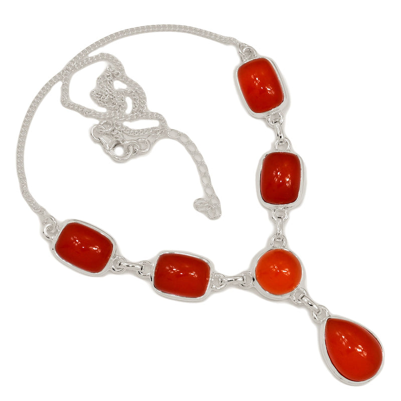 18.1" Carnelian Necklaces - CRNN34