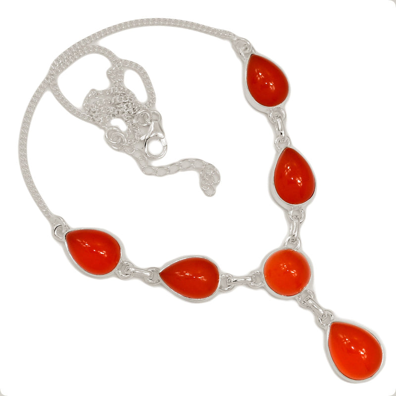 18" Carnelian Necklaces - CRNN36