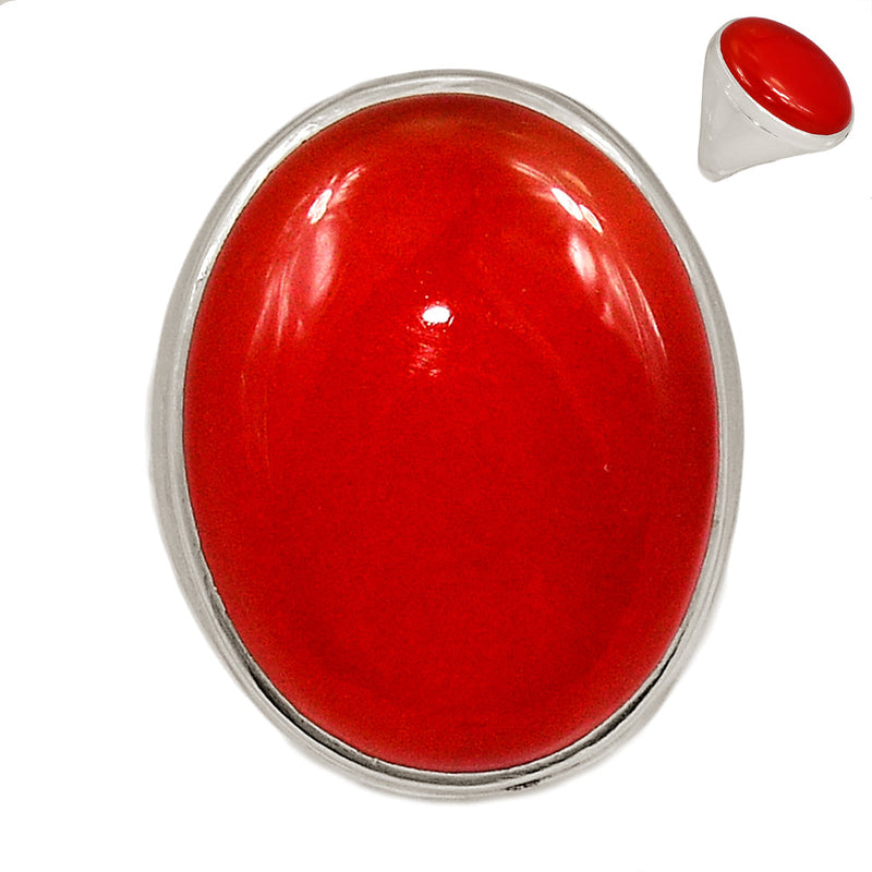 Solid - Carnelian Ring - CRNR1997