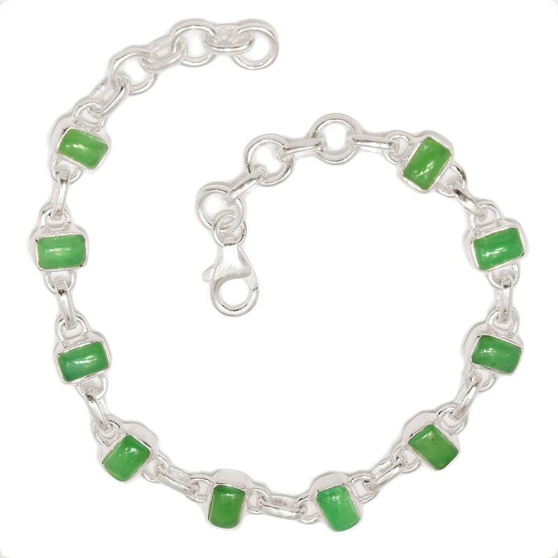 8.2" Chrysoprase Bracelets - CRPB53