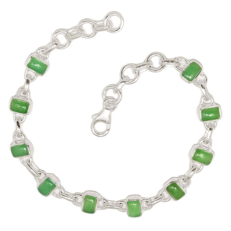 8.2" Chrysoprase Bracelets - CRPB57