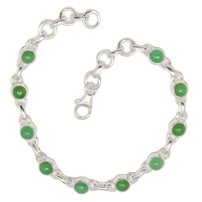 8.2" Chrysoprase Bracelets - CRPB58