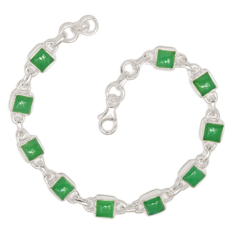 8.3" Chrysoprase Bracelets - CRPB59