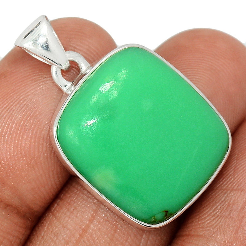 1.2" Chrysoprase Pendants - CRPP750