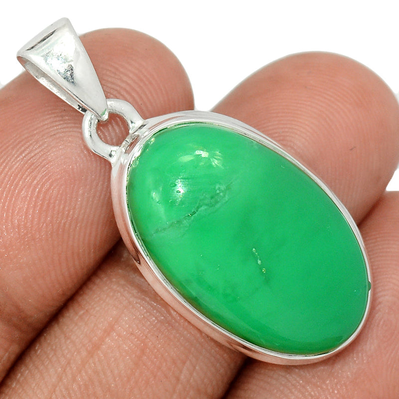 1.5" Chrysoprase Pendants - CRPP752