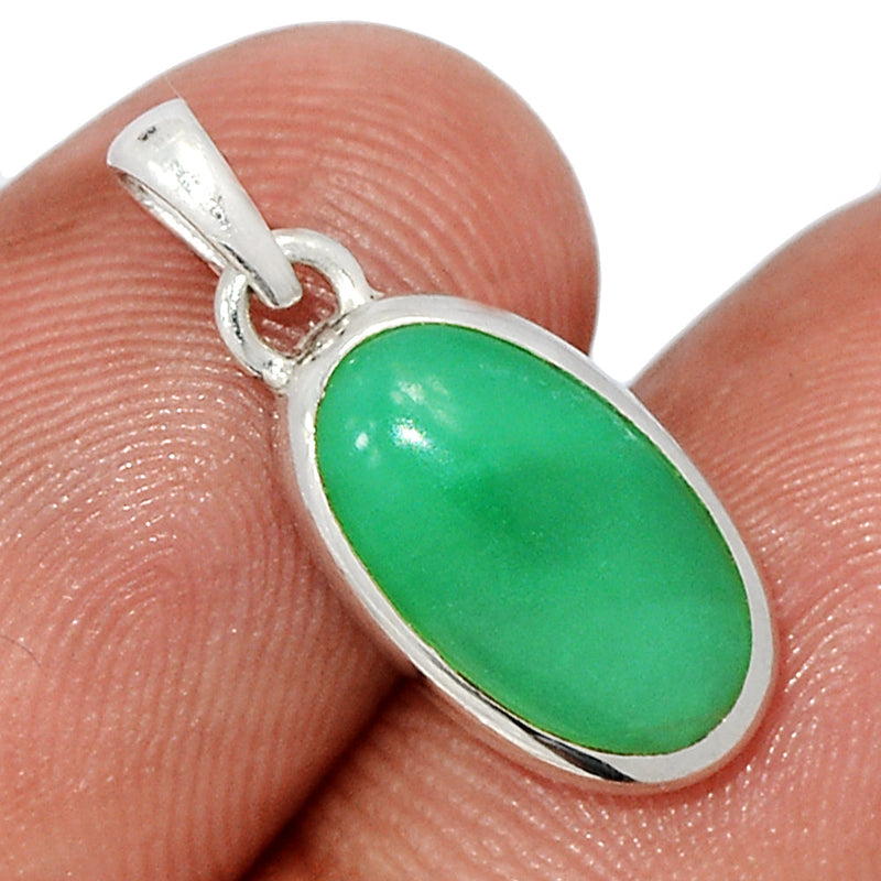 0.8" Chrysoprase Pendants - CRPP759
