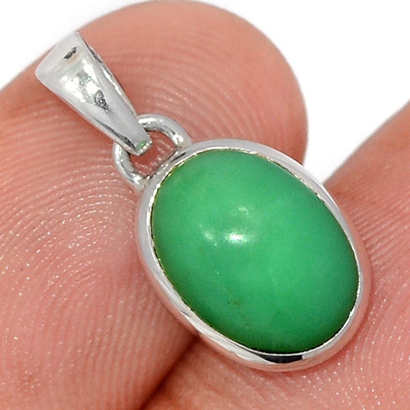 0.8" Chrysoprase Pendants - CRPP834