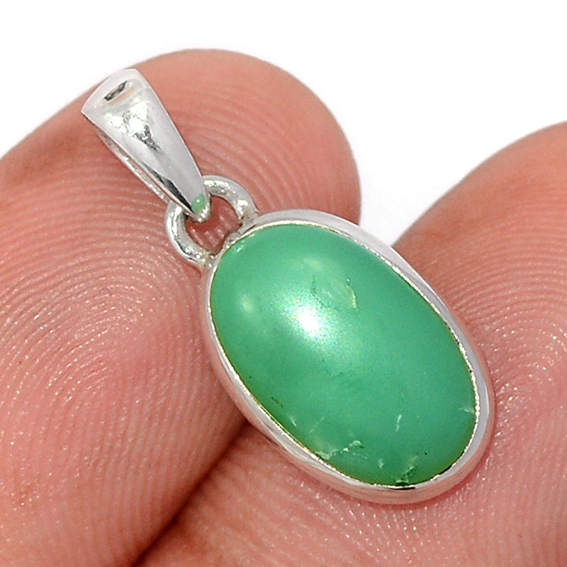 0.8" Chrysoprase Pendants - CRPP860