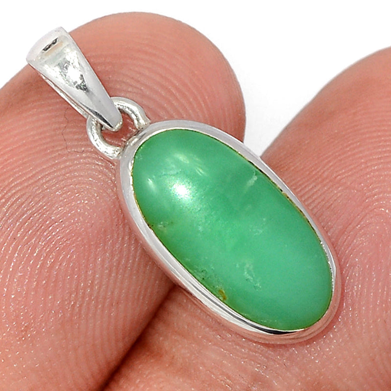 1" Chrysoprase Pendants - CRPP866
