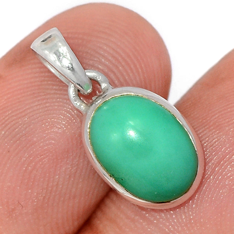 0.8" Chrysoprase Pendants - CRPP875