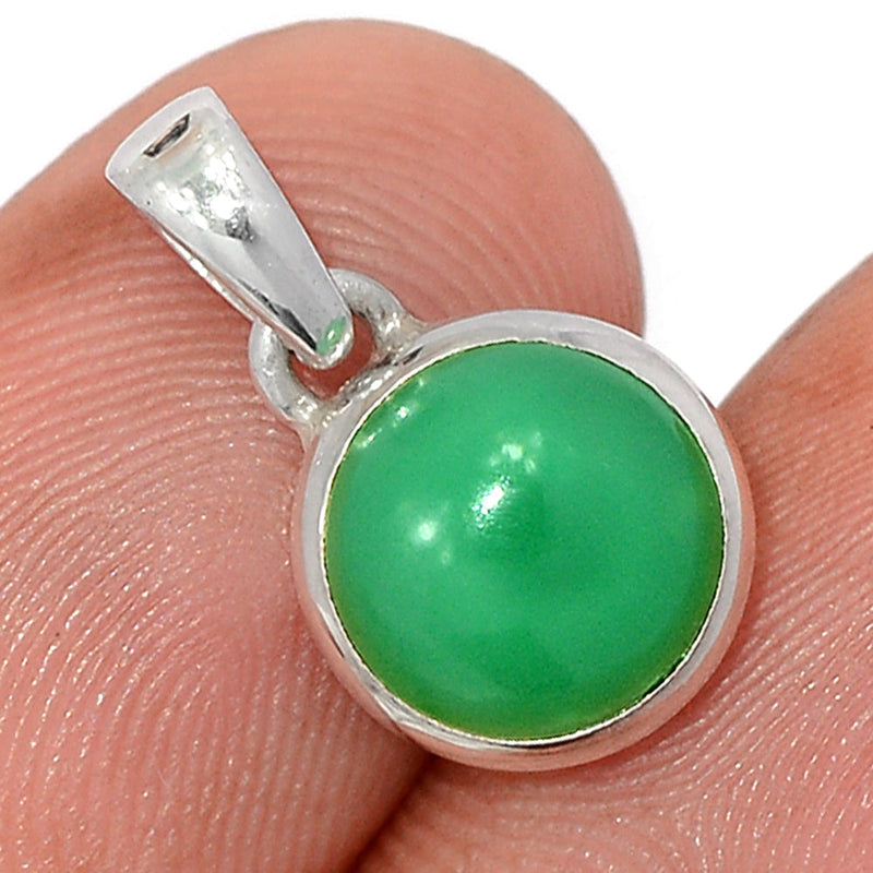 0.7" Chrysoprase Pendants - CRPP883