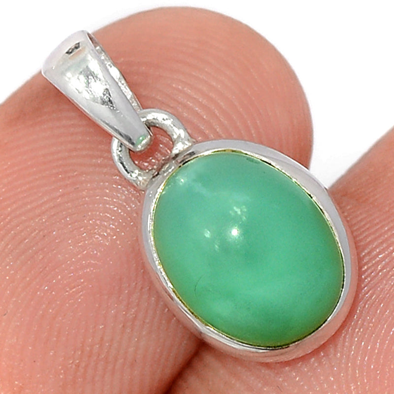0.7" Chrysoprase Pendants - CRPP894