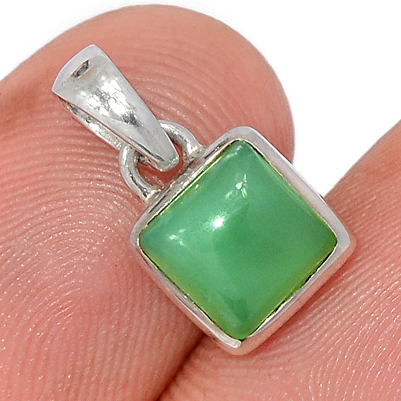 0.6" Chrysoprase Pendants - CRPP916