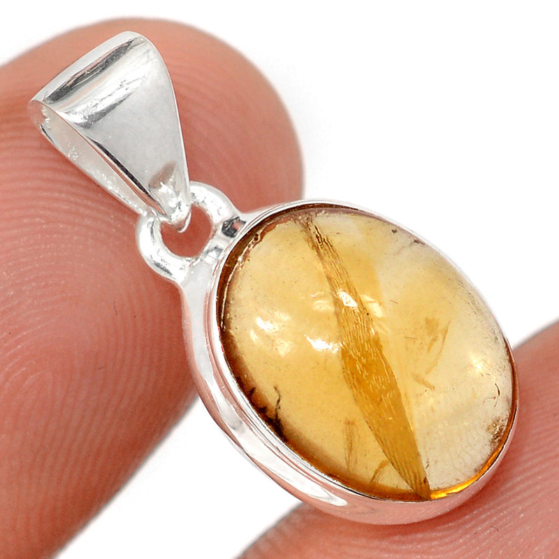 1" Citrine Cabochon Pendants - CTCP897