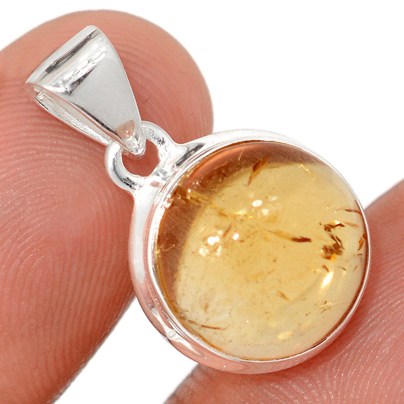1" Citrine Cabochon Pendants - CTCP898
