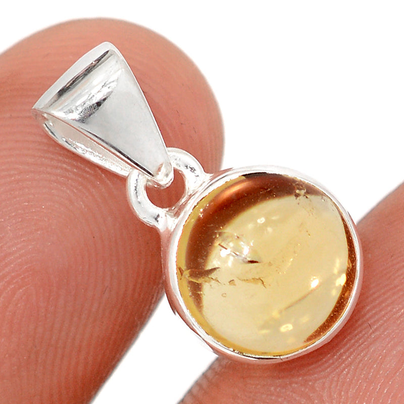 0.8" Citrine Cabochon Pendants - CTCP899