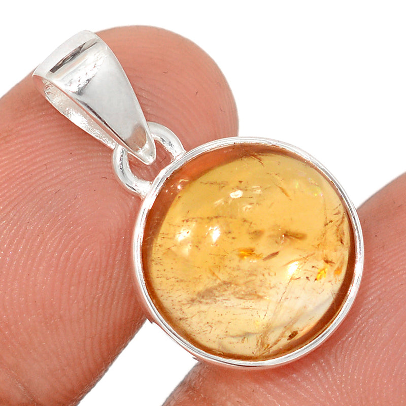 1" Citrine Cabochon Pendants - CTCP913