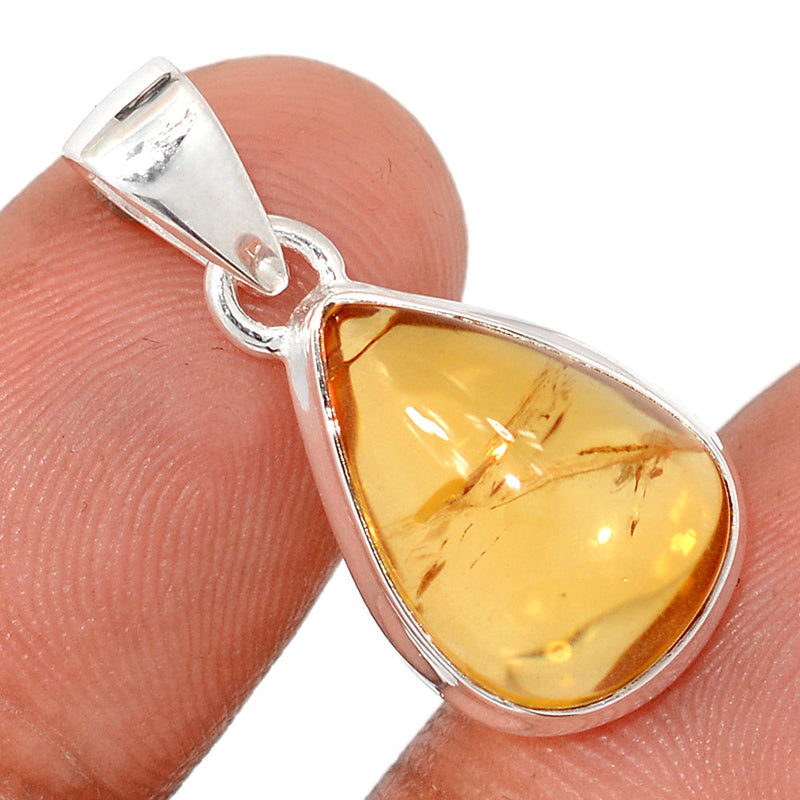 1.1" Citrine Cabochon Pendants - CTCP915