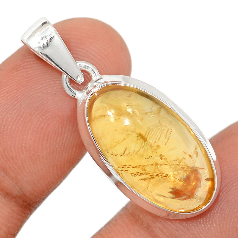 1.3" Citrine Cabochon Pendants - CTCP927