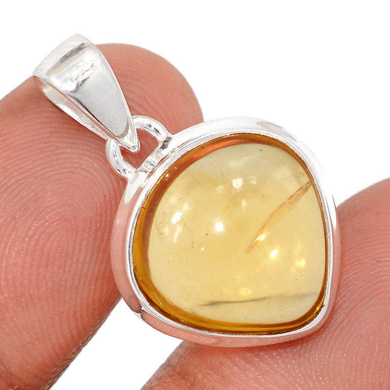 1.1" Citrine Cabochon Pendants - CTCP933