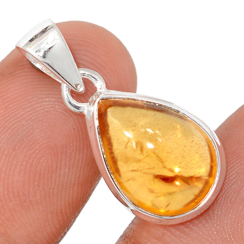 1" Citrine Cabochon Pendants - CTCP943
