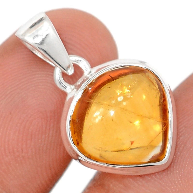 1" Citrine Cabochon Pendants - CTCP950