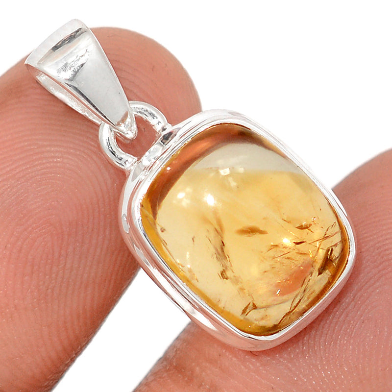 1" Citrine Cabochon Pendants - CTCP956
