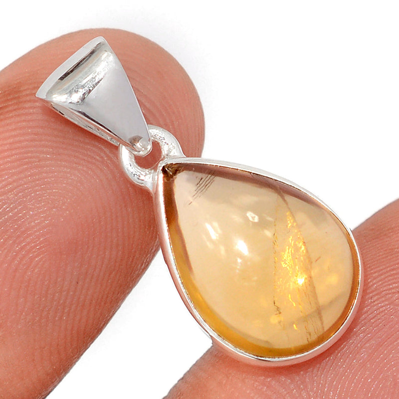 1" Citrine Cabochon Pendants - CTCP963