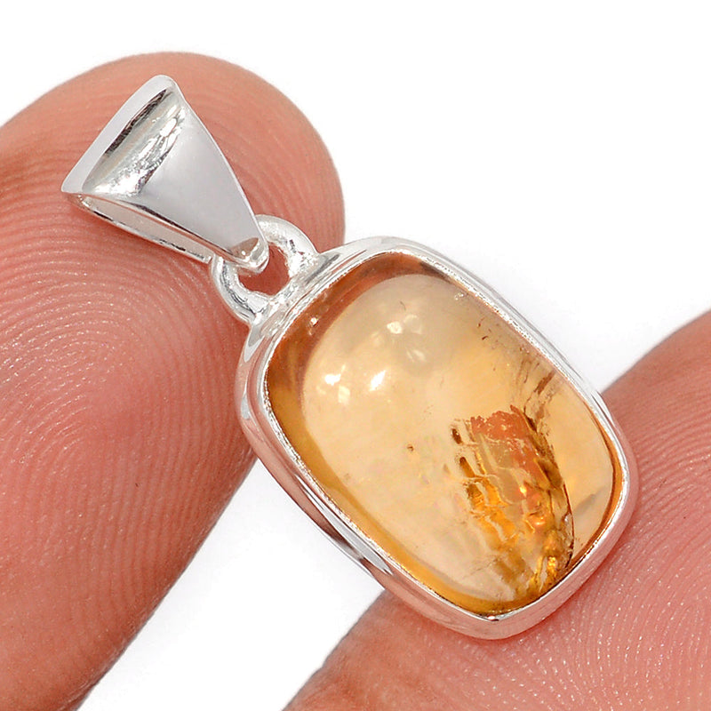 1" Citrine Cabochon Pendants - CTCP964
