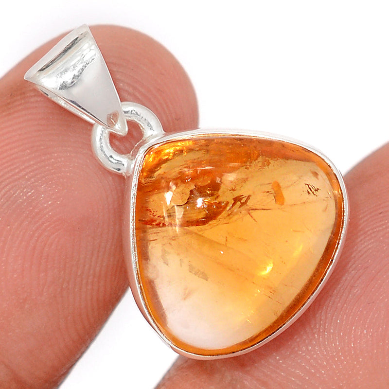 1" Citrine Cabochon Pendants - CTCP981