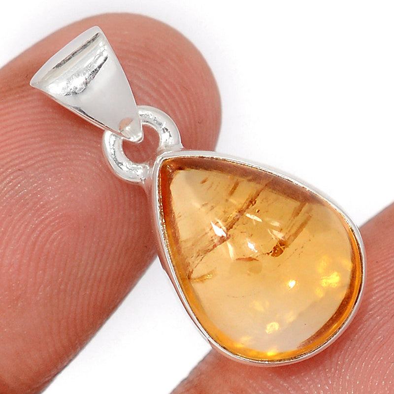 1" Citrine Cabochon Pendants - CTCP982