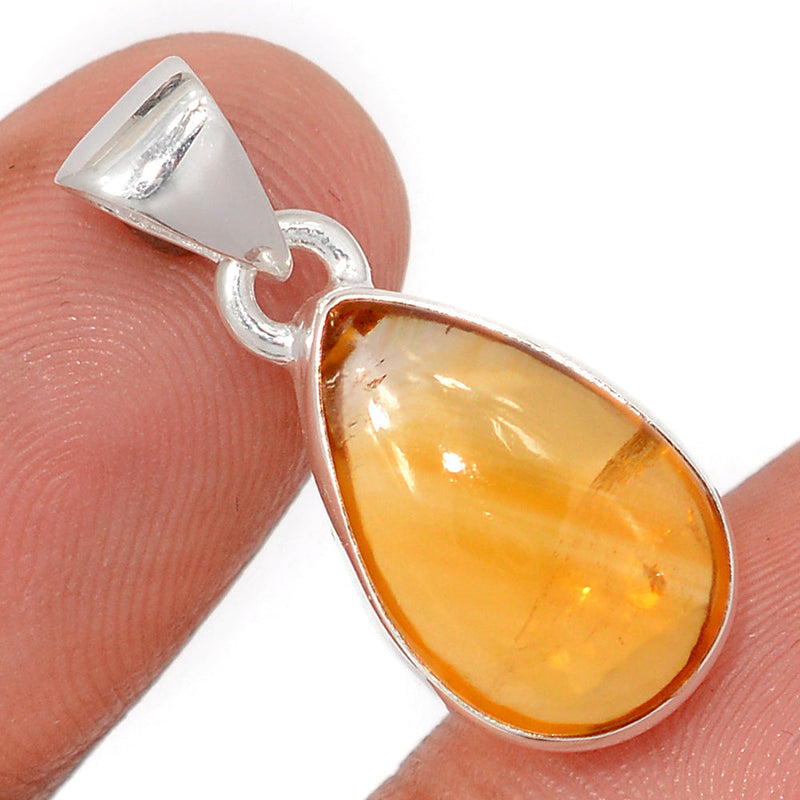 1.1" Citrine Cabochon Pendants - CTCP983