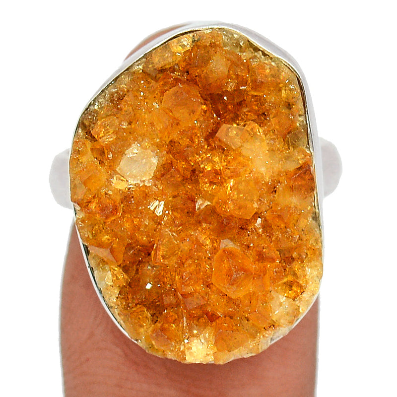 Citrine Druzy Ring - CTDR310