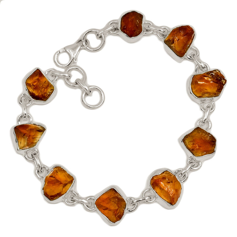 8.5" Citrine Rough Bracelets - CTRB40