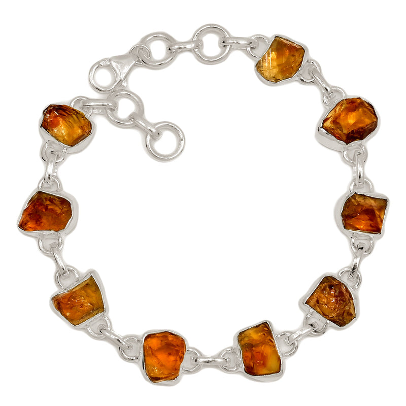 8.5" Citrine Rough Bracelets - CTRB41