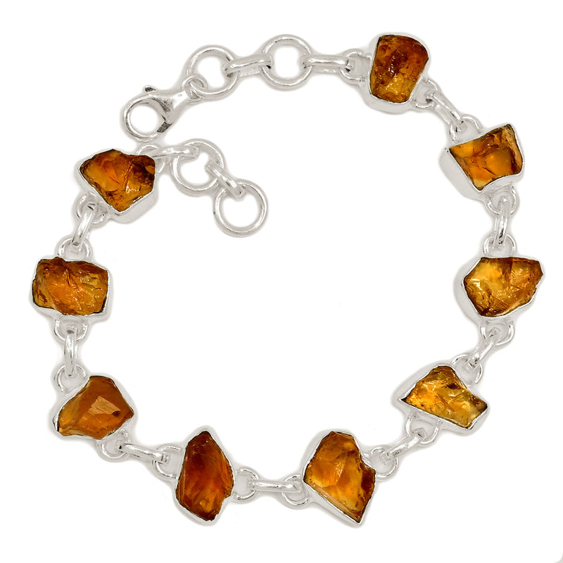 8.5" Citrine Rough Bracelets - CTRB56