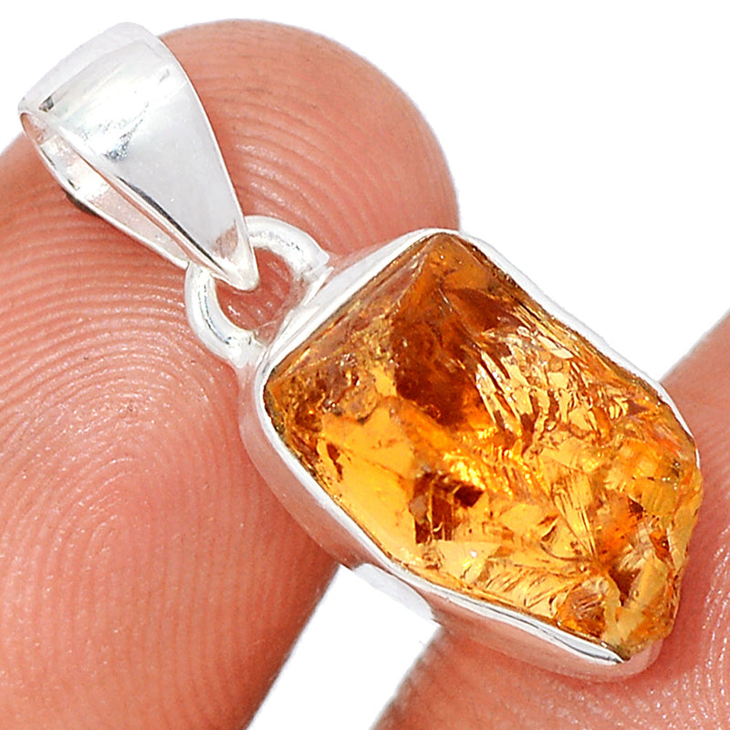 1" Citrine Rough Pendants - CTRP897