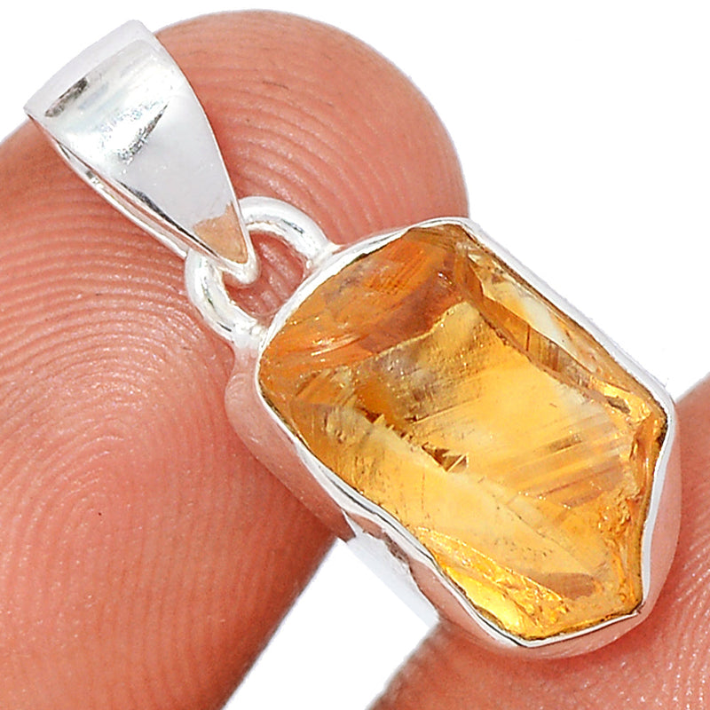 1" Citrine Rough Pendants - CTRP899