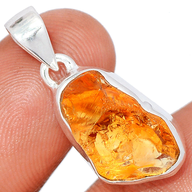 1.1" Citrine Rough Pendants - CTRP900